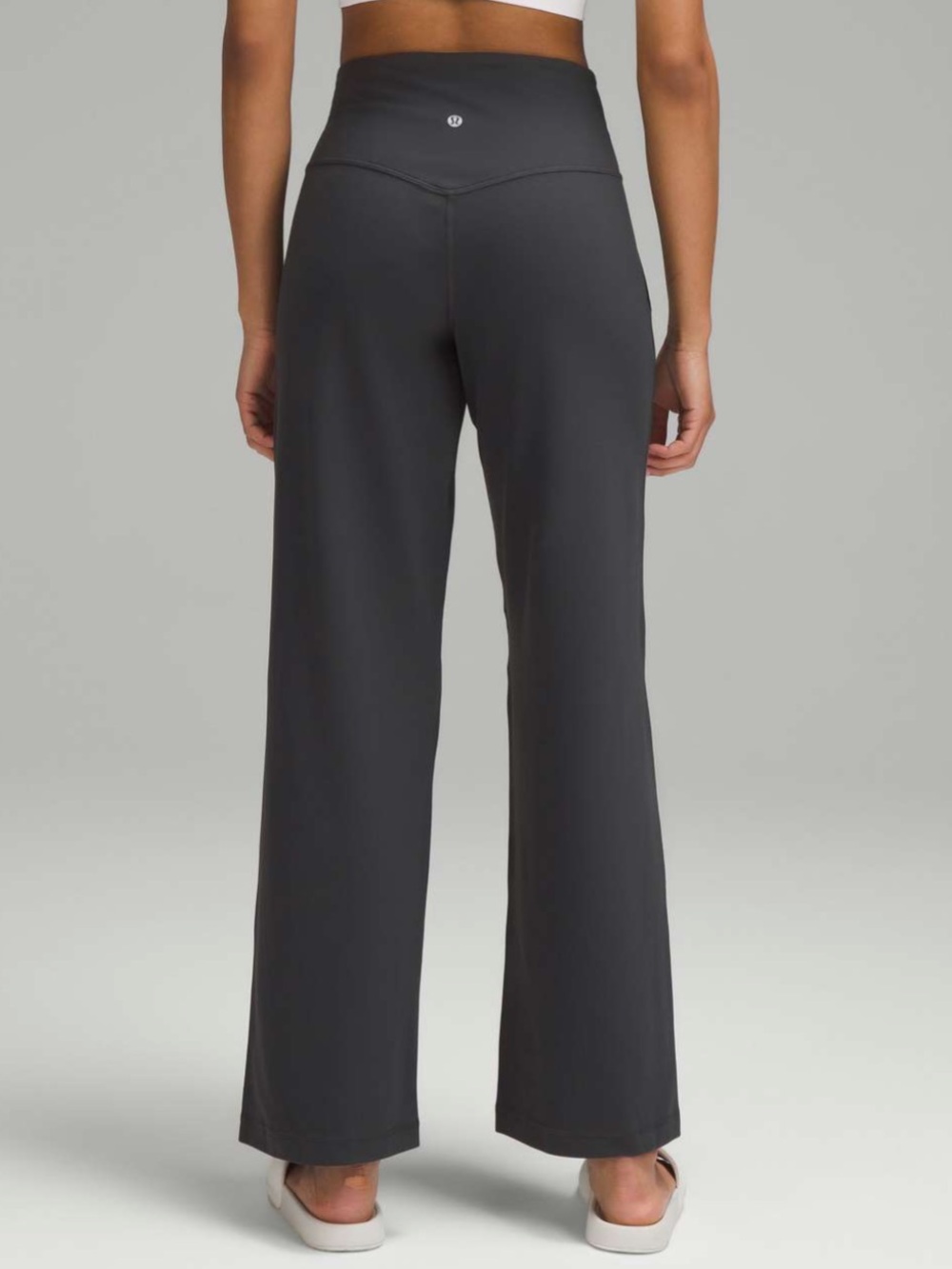 Lululemon || Align High-Rise Wide-Leg Pant 31" Nulu Graphite Grey 0